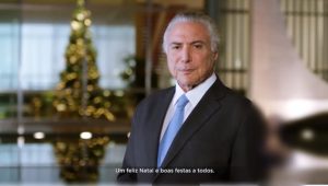 pronunciamento de Natal