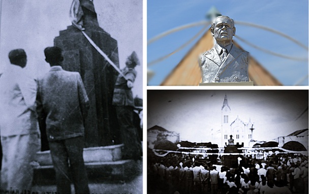 Inauguração do busto