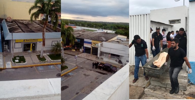 Tentativa de assalto aos bancos do Brasil e Bradesco em Milagres