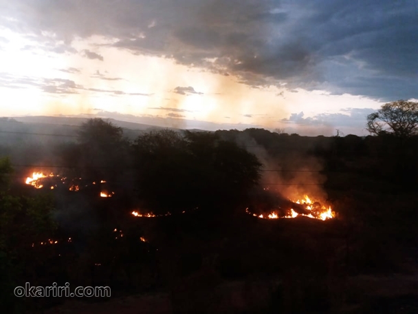 Queimada no Rio dos Porcos