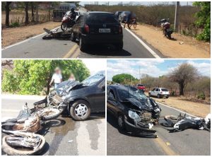 Acidente próximo ao Rosário.